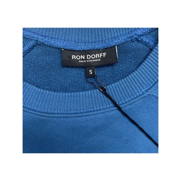 3-16 RON DORFF Men's Sweater Blue Small - Picture 6 of 12